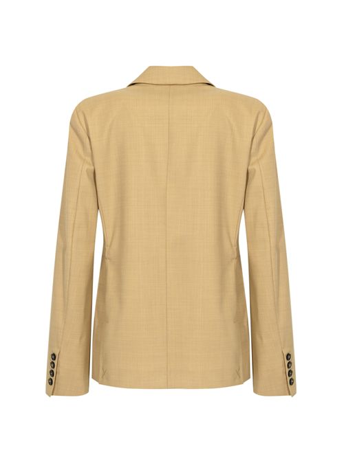 Giacca doppiopetto Farrel in gabardina di lana stretch Liviana Conti | F6SN49W76-1